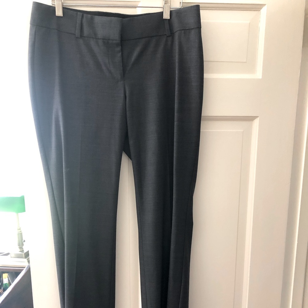 Ann Taylor Curvy style slacks (size 6) - charcoal